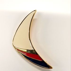 Vintage 1980's Monet Multicolor Brooch